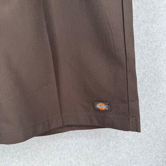 Dickies Mens Twill Work Loose Fit Short Size 36 Brown 13" Work Delivery NEW - Picture 3 of 13